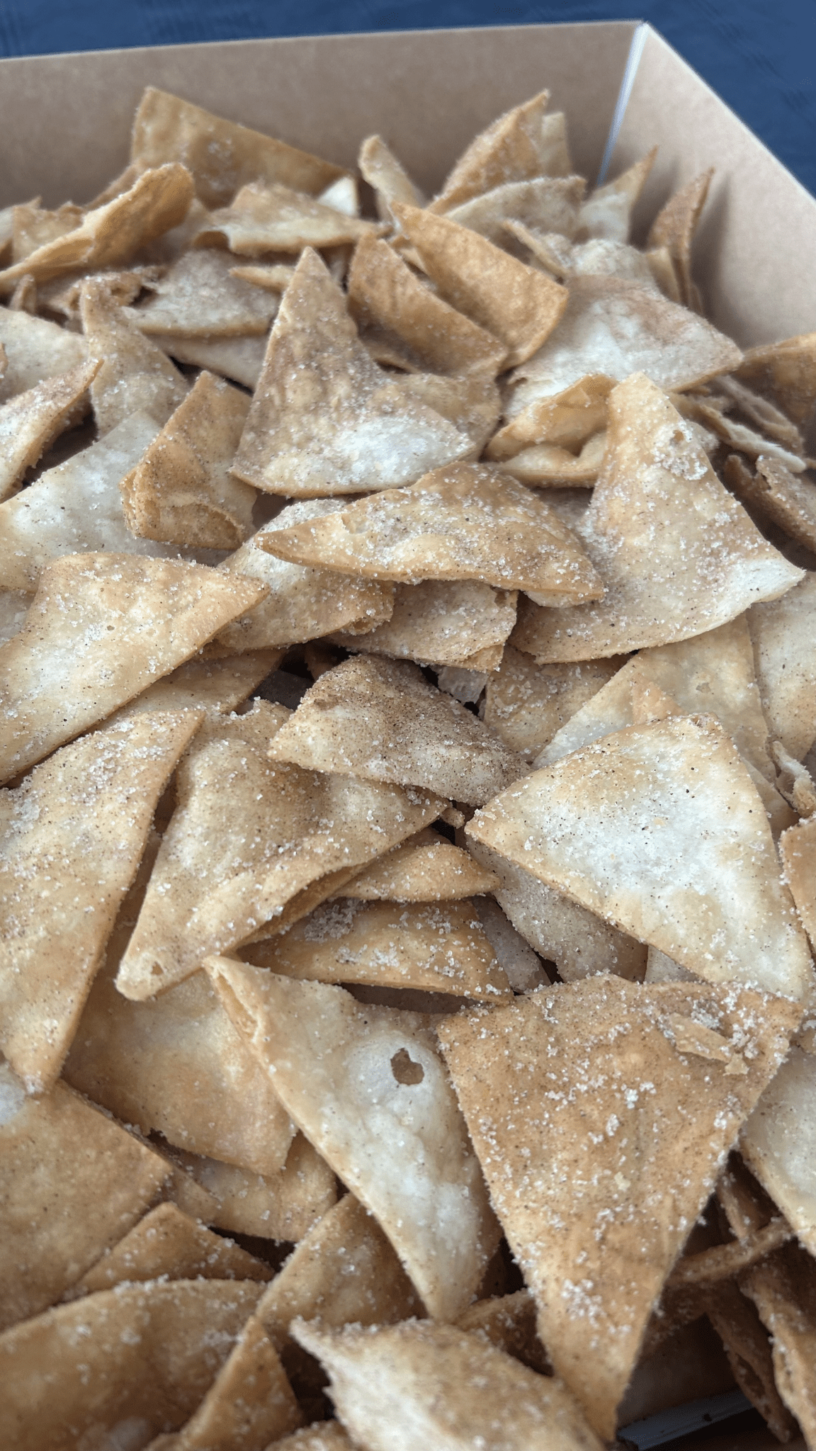 Crispy Cinis - Zimt - Zucker Knusper Snack - Wrapstars Catering