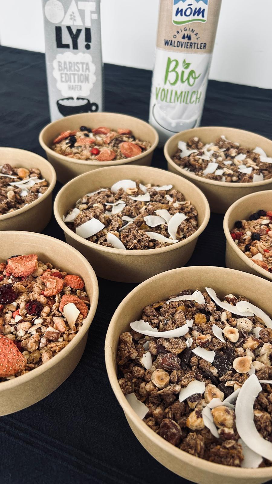 Granola Bowl Box (6 Portionen) - Wrapstars Catering