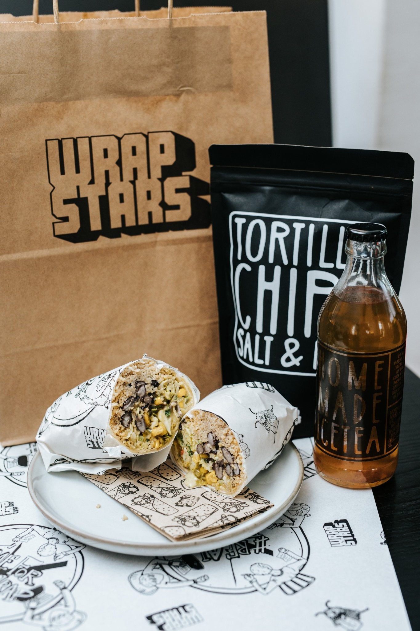 Lunch Paket - Wraps - Wrapstars Catering