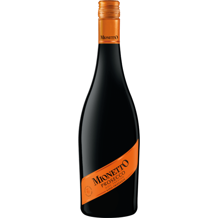 Mionetto Prosecco DOC (0.75L) - Wrapstars Catering