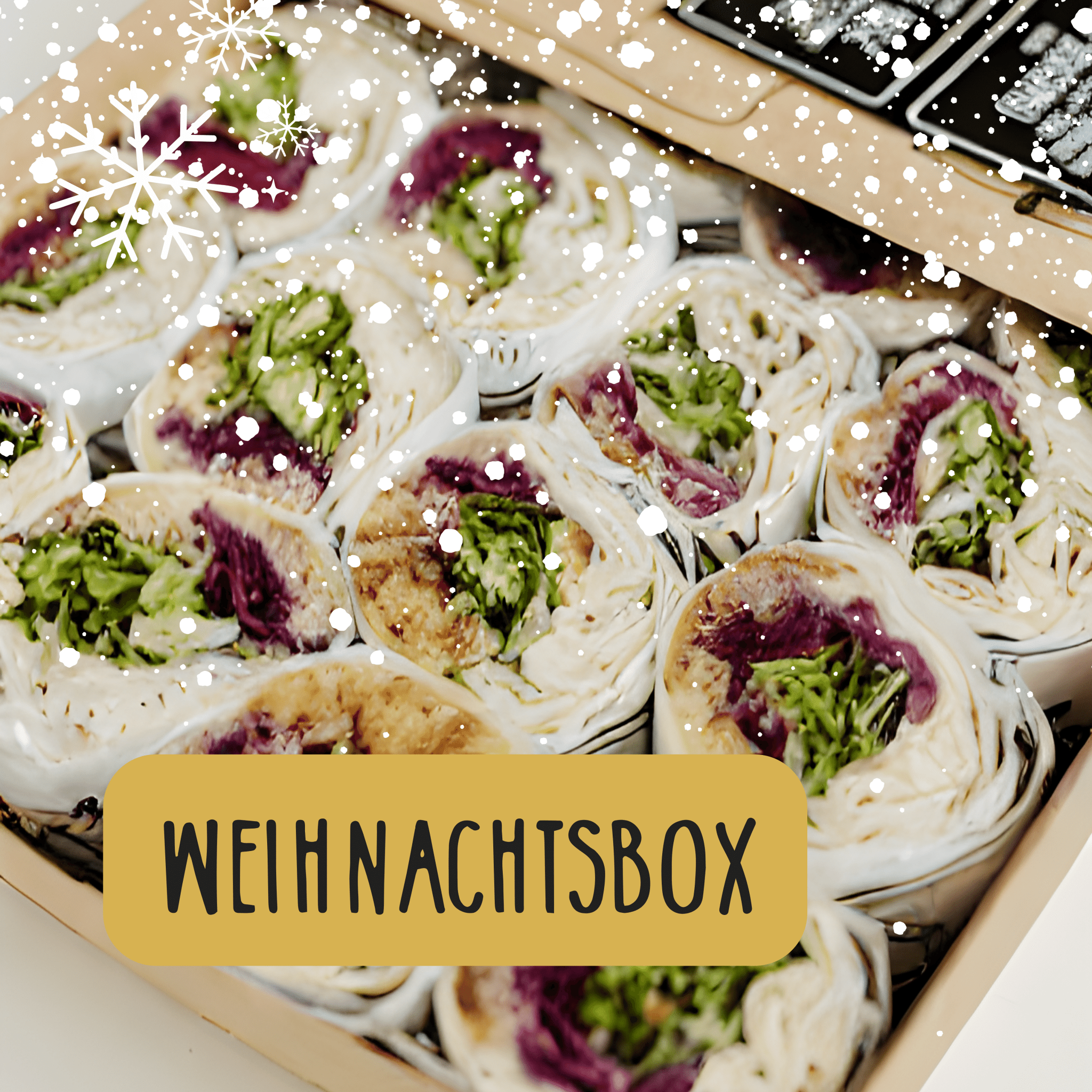 Weihnachtsspecial Wrapbox - limitiert - Wrapstars Catering