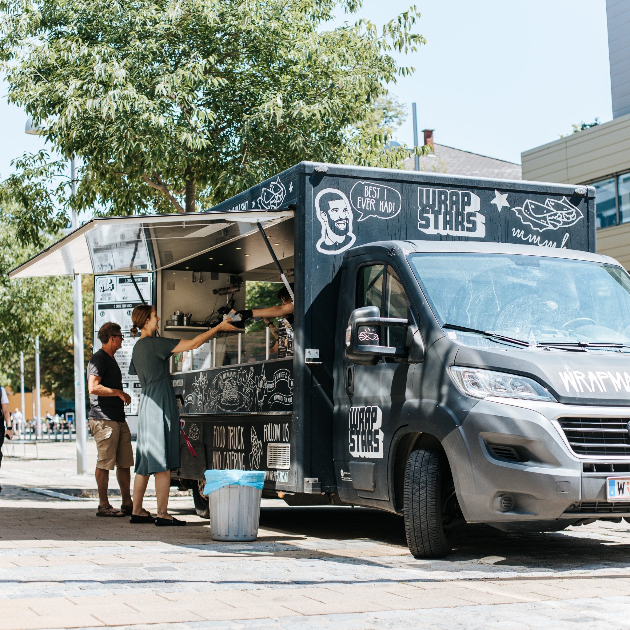 The iconic Wrapstars Food Truck