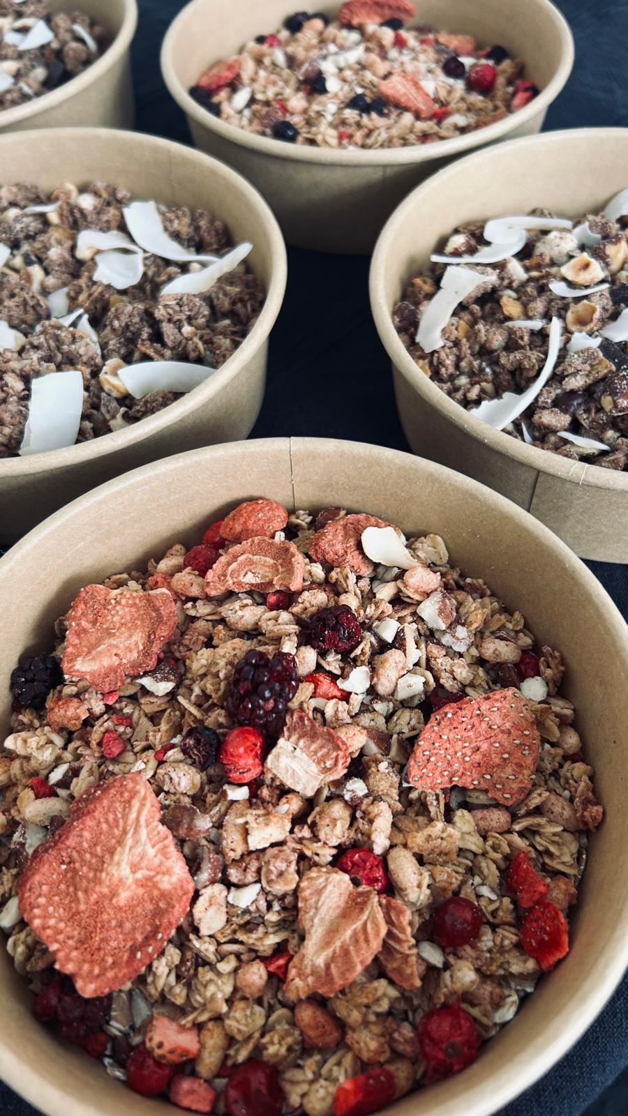 Granola Bowl Box (6 Portionen) - Wrapstars Catering